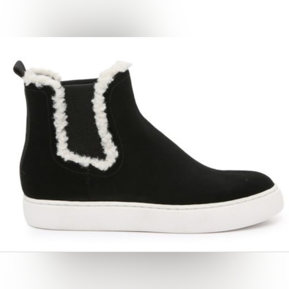 Lucky Brand Black Kichai Cozy Chelsea Boot Size 7 - Brand New